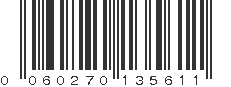 UPC 060270135611