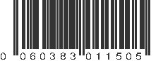 UPC 060383011505