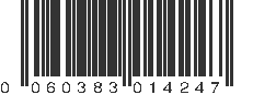 UPC 060383014247