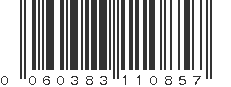 UPC 060383110857