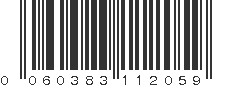 UPC 060383112059