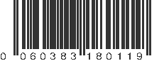 UPC 060383180119