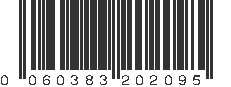 UPC 060383202095