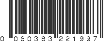 UPC 060383221997