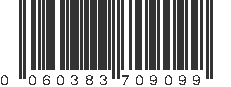 UPC 060383709099