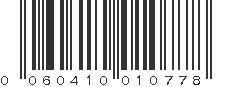 UPC 060410010778