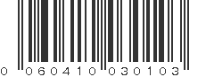 UPC 060410030103