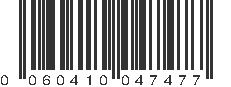 UPC 060410047477