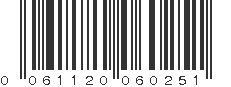 UPC 061120060251