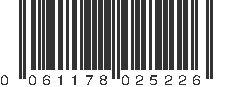 UPC 061178025226