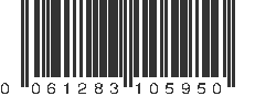 UPC 061283105950