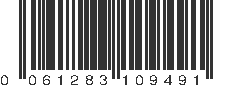 UPC 061283109491