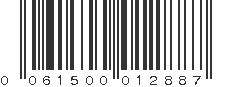 UPC 061500012887