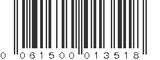 UPC 061500013518