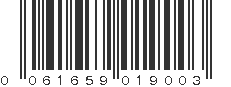 UPC 061659019003