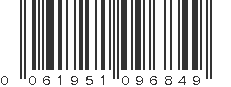 UPC 061951096849