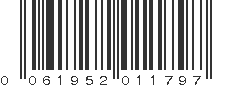 UPC 061952011797