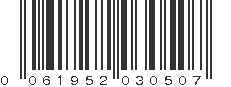 UPC 061952030507