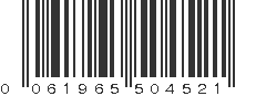 UPC 061965504521