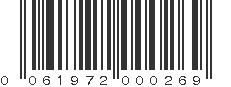 UPC 061972000269