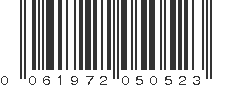 UPC 061972050523