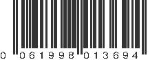 UPC 061998013694