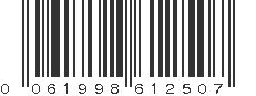 UPC 061998612507