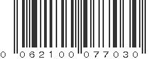 UPC 062100077030