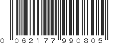 UPC 062177990805