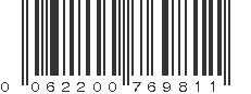 UPC 062200769811