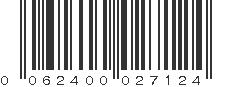 UPC 062400027124