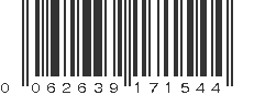 UPC 062639171544