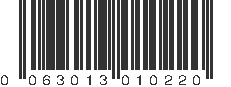 UPC 063013010220