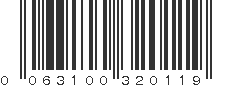 UPC 063100320119