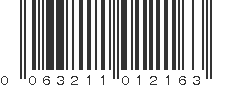 UPC 063211012163