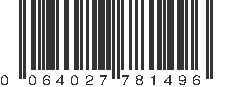 UPC 064027781496