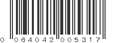 UPC 064042005317