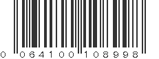 UPC 064100108998