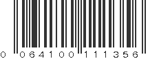 UPC 064100111356