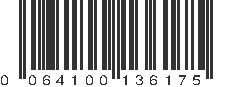 UPC 064100136175