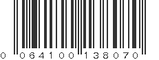 UPC 064100138070