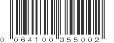 UPC 064100355002