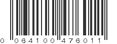 UPC 064100476011