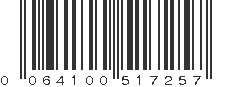 UPC 064100517257