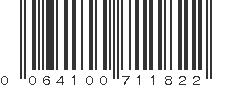 UPC 064100711822