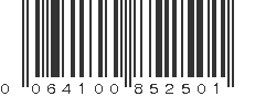 UPC 064100852501