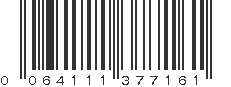 UPC 064111377161