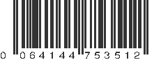 UPC 064144753512