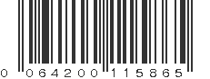 UPC 064200115865