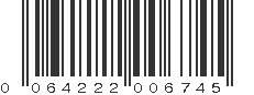 UPC 064222006745